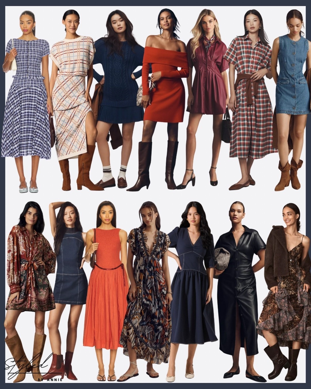 Fall dresses!!🐿️🍂🤎

Shop these adorable dresses for your next gameday weekend or autumn event!!

#falldress #fall #autumn #coolweather #coldweatherclothes #gameday #footballseason #auburngameday #bamagameday 

#LTKParties #LTKU #LTKSeasonal