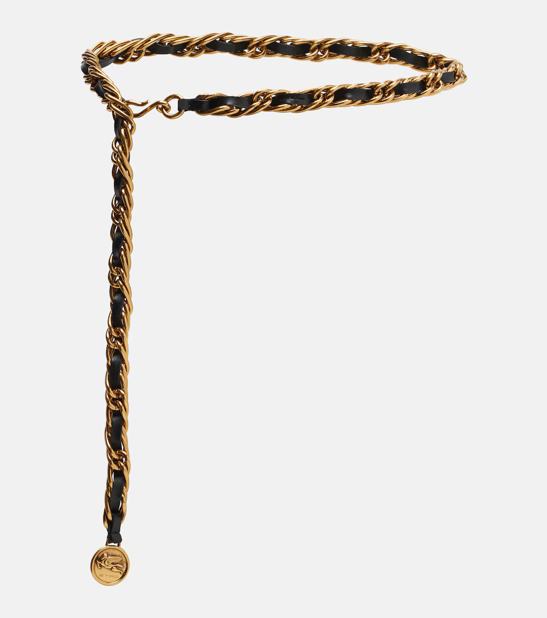 Logo leather chain belt | Mytheresa (US/CA)