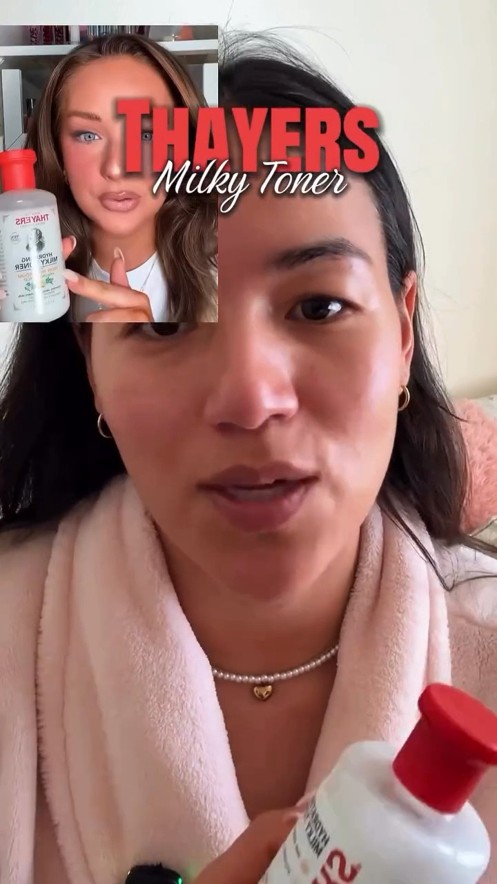 Thayers!! You did it good!
This hydrating milky toner feels so good on the skin, works on dry and sensitive skin and if you live in a dry climate/city you’ll love this
It gives you 48 hours of hydration!
Grab yours! You won’t regret it 
@thayers 
#dryskinroutine #skincareessentials #

Comment SHOP below to receive a DM with the link to this post on my LTK ⬇ 
https://liketk.it/5YsGJ #ltkmomlife #ltkgrwm ltkmorningroutine

https://liketk.it/5YsGJ