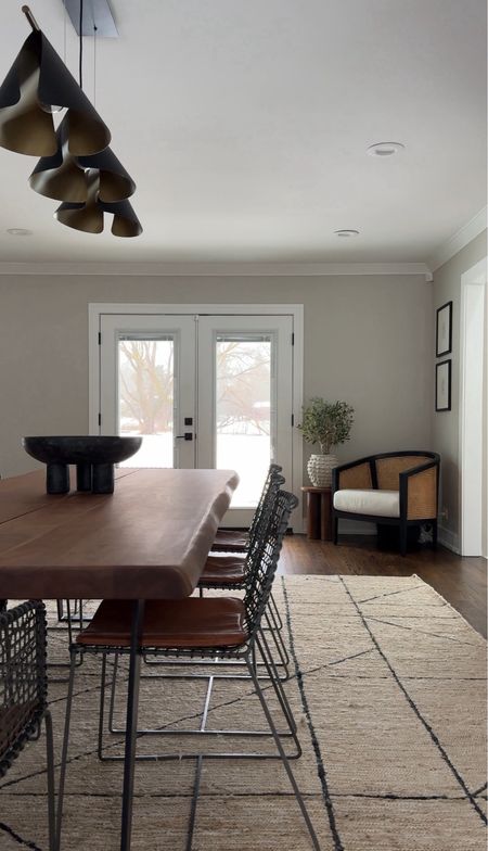 Dining room views. I like to keep this space a bit more simple but I love this marble centerpiece bowl 😍

#LTKstyletip #LTKsalealert #LTKhome