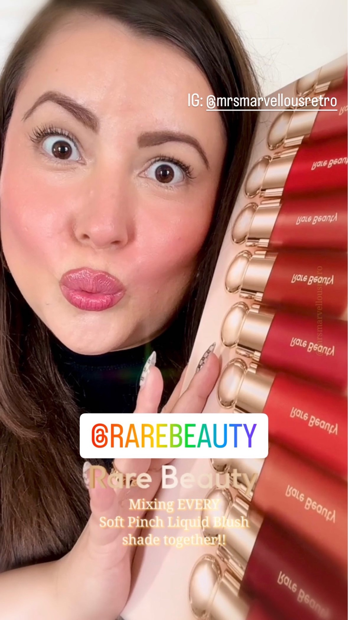 ✨ Rare Beauty by Selena Gomez Soft Pinch Liquid Blush Collection + Soft Pinch Blush Brush!! @rarebeauty @selenagomez 

✨ Soft Pinch Liquid Blush Collection: 

What it is: A weightless, long-lasting liquid blush that blends and builds beautifully for a soft, healthy flush. Available in matte and dewy finishes.

Shades: Bliss, Grace, Love, Faith, Happy, Grateful, Lucky, Joy, Believe, Hope, Encourage, Worth, Virtue. 

What Else You Need to Know: Create a pinch-perfect flush using this featherweight formula infused with long-lasting pigments that last all day. Available in matte or dewy finishes, this liquid blush blends beautifully to create soft, buildable color with a natural, second-skin finish. 

✨ Soft Pinch Blush Brush:

What it is: A feathery soft blush brush that blends pigment-rich formulas with ease—ideal for applying liquids and creams for a soft diffused finish.

Brush Formulation: All Formulas 

Brush Coverage: Buildable 

🌱 Vegan 🐰 Cruelty-Free 

🛍️ Available for purchase at rarebeauty.com, Sephora & more!! 

💥 FIND ME & MORE • DISCOUNT CODES LOCATED IN MY BIO ON LINKTREE!! 💥 

💥 🌳 Linktree: 
https://linktr.ee/MrsMarvellous

#rarebeauty #rareroutine #selenagomez #sephora #blush #softpinchblush #newmakeup #rarecollective #rarebeautymakeup #grwm #grwm #makeupchallenge #liquidblush 

#LTKFind #LTKbeauty #LTKGiftGuide