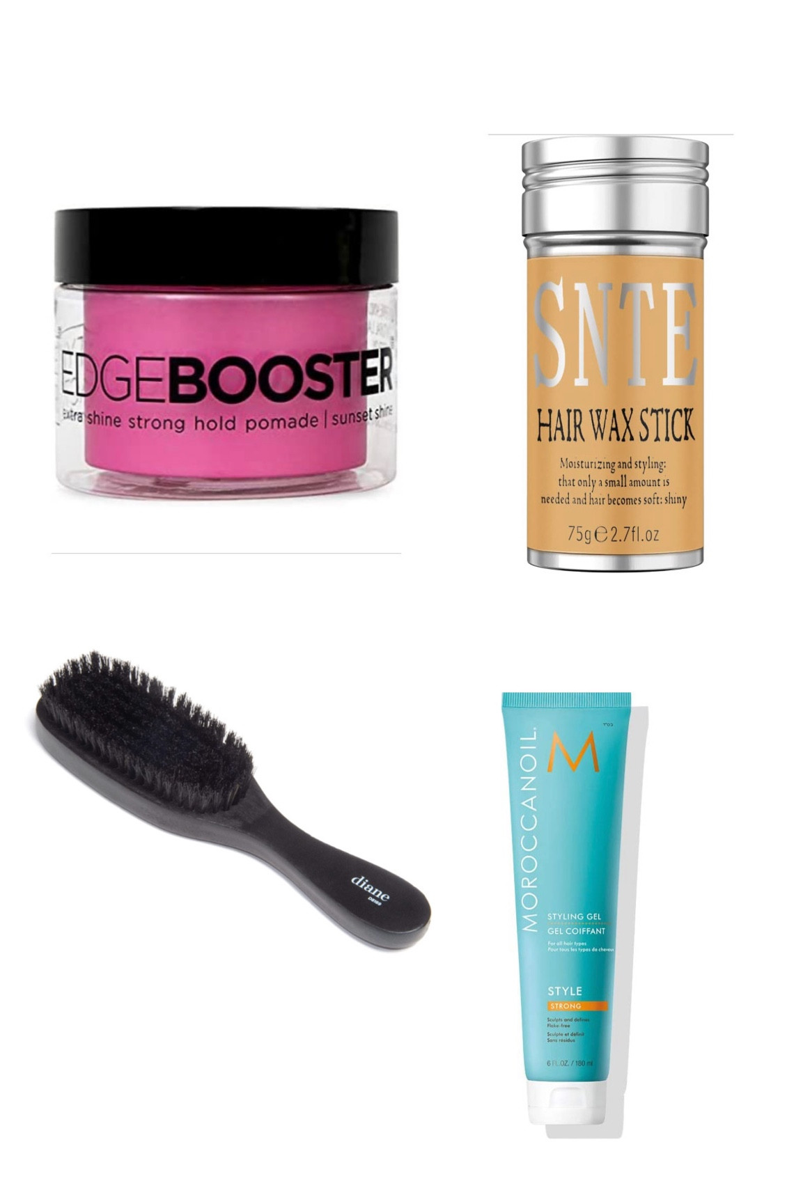 Go-to sleek bun products 