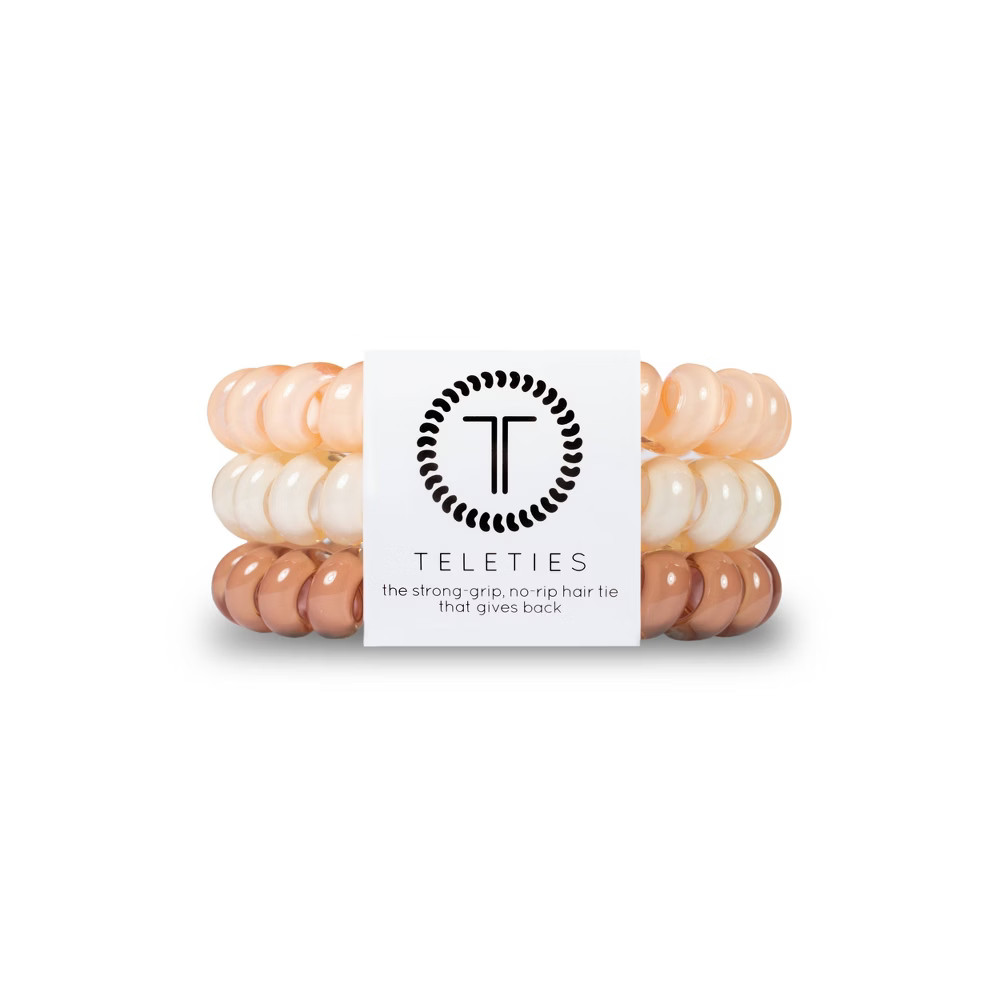 TELETIES Elastics - For the Love of Nudes - Large | Target