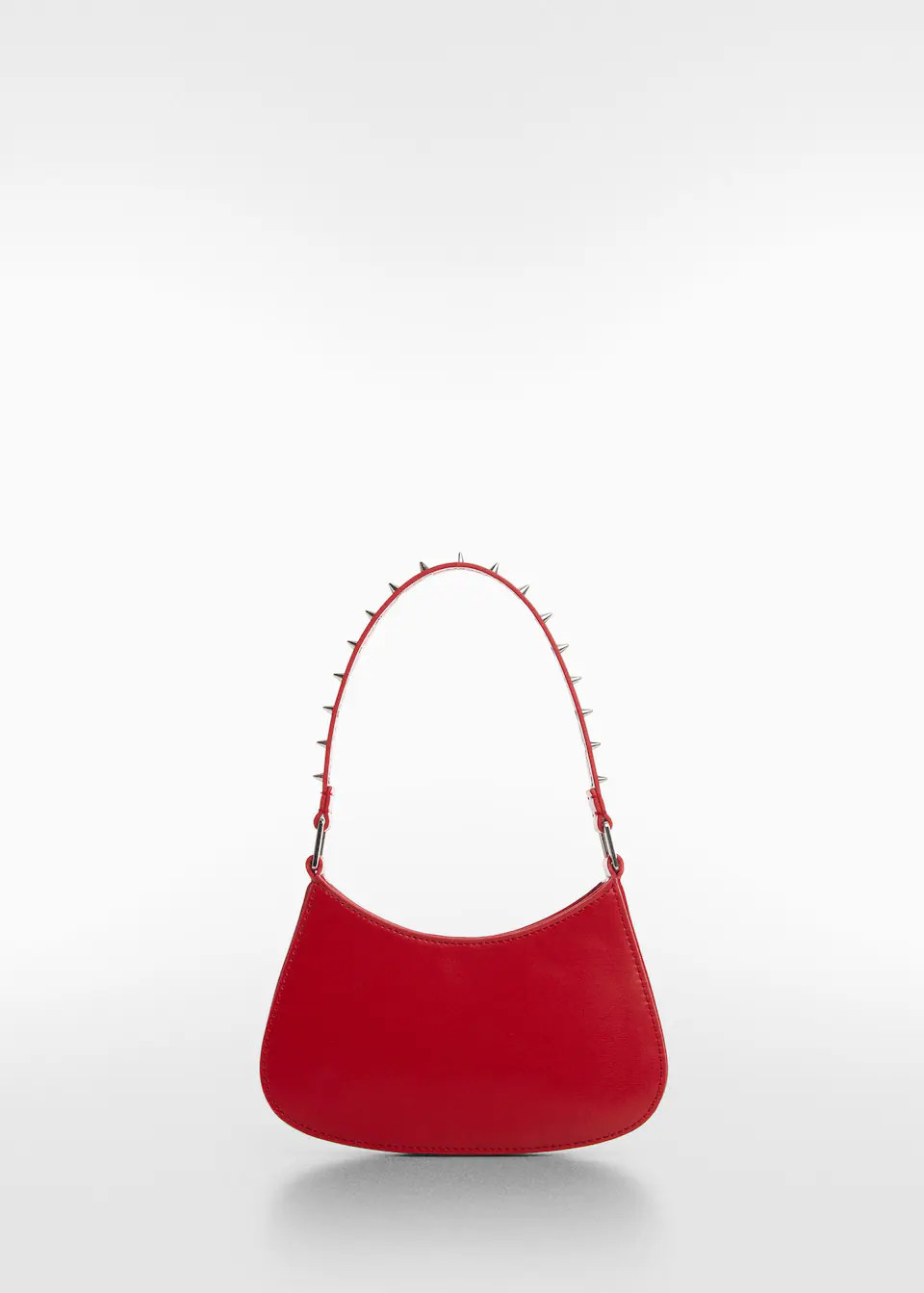 Henkeltasche mit nieten -  Damen | Mango Deutschland | MANGO (DE)