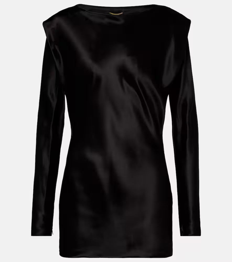 Saint Laurent Silk satin top | Mytheresa (US/CA)