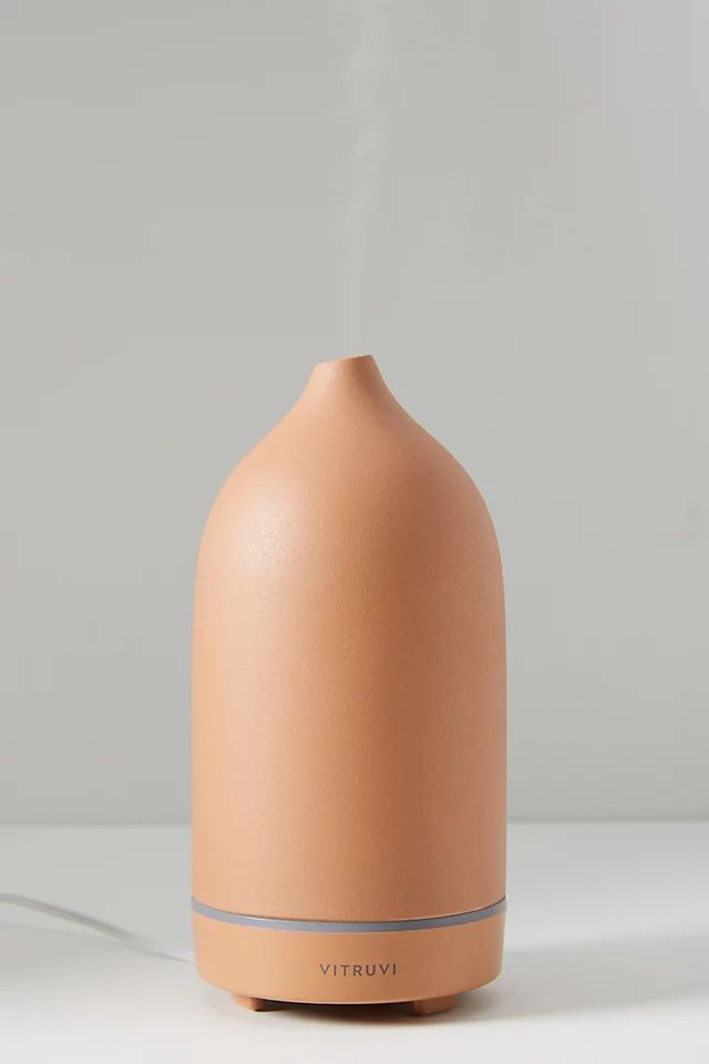 Vitruvi Terracotta Stone Essential Oil Diffuser | Anthropologie (US)