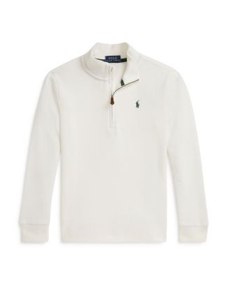 Boys' Estate Rib Quarter Zip Pullover - Big Kid, Little Kid | Bloomingdale's (US)