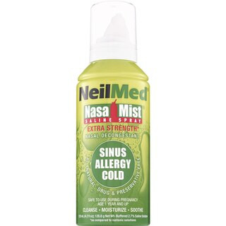 NeilMed Nasa Mist Saline Nasal Spray, 4.2 OZ | CVS Health