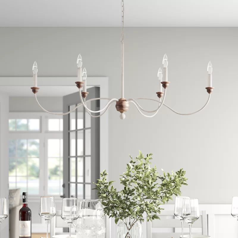Natchez 6 - Light Dimmable Classic / Traditional Chandelier | Wayfair North America