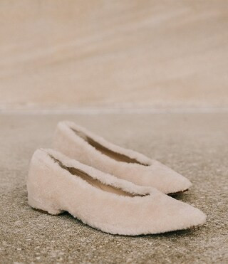 Antonio Melani x Elizabeth Damrich Sofa Fluffy Faux Fur Pumps | Dillard's | Dillard's