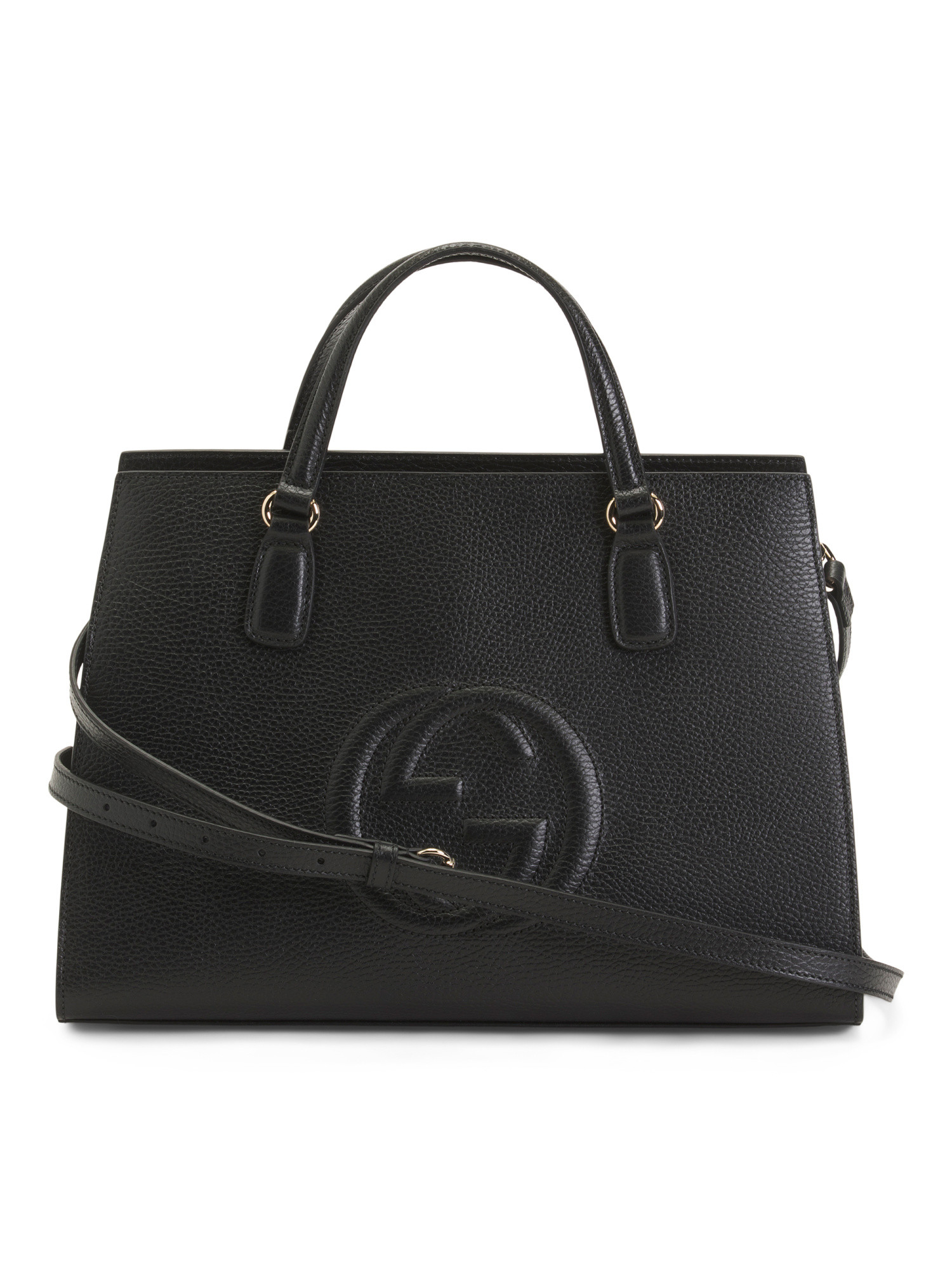 Made In Italy Leather Large Soho Tote Bag | TJ Maxx