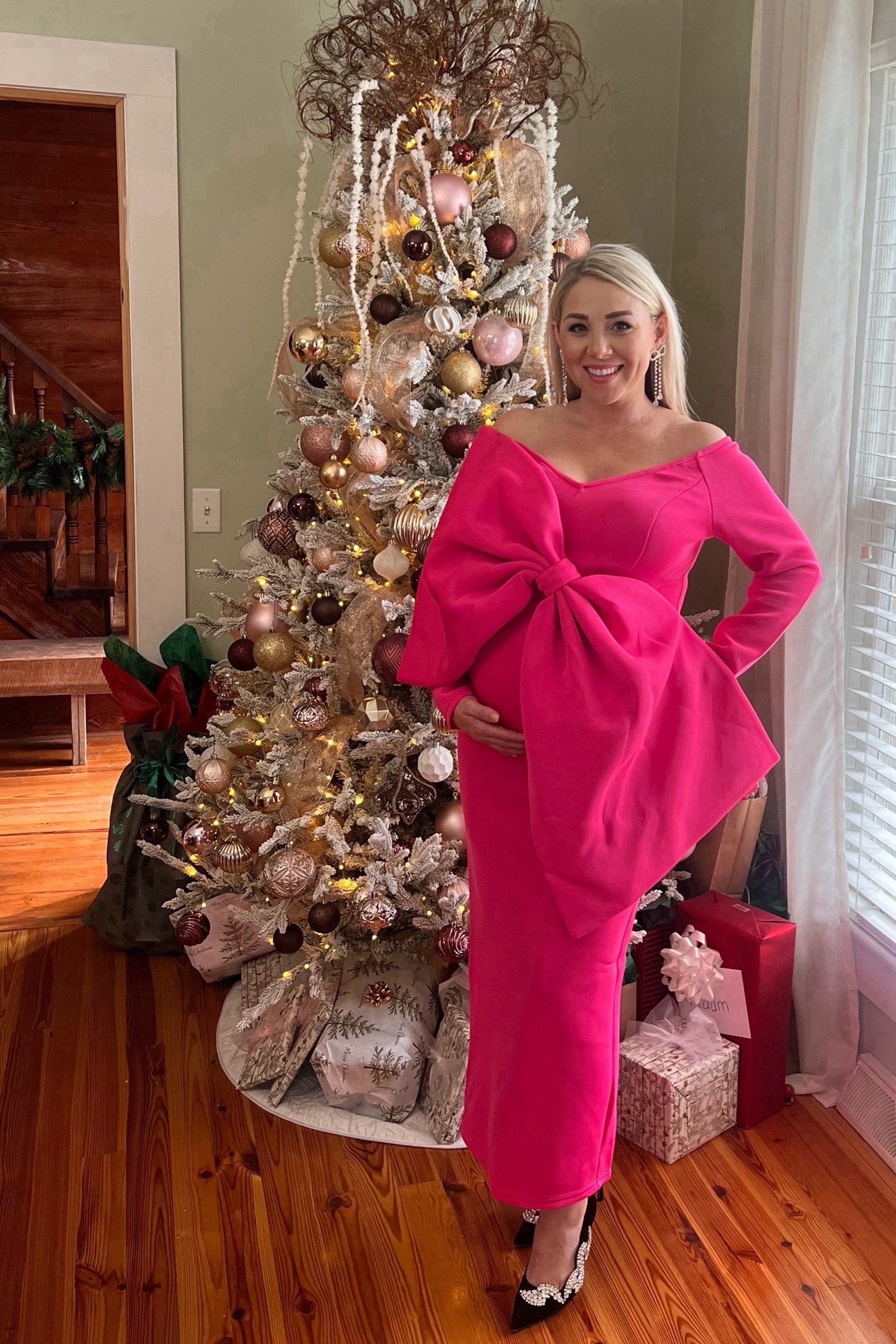 The perfect baby shower dress! 🎀 #maternity #pregnant #pregnancy

#LTKbump #LTKshoecrush #LTKstyletip