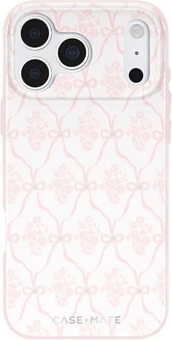 Case-Mate iPhone 17 Pro Max Case - Ballet Pink Bow | Amazon (US)