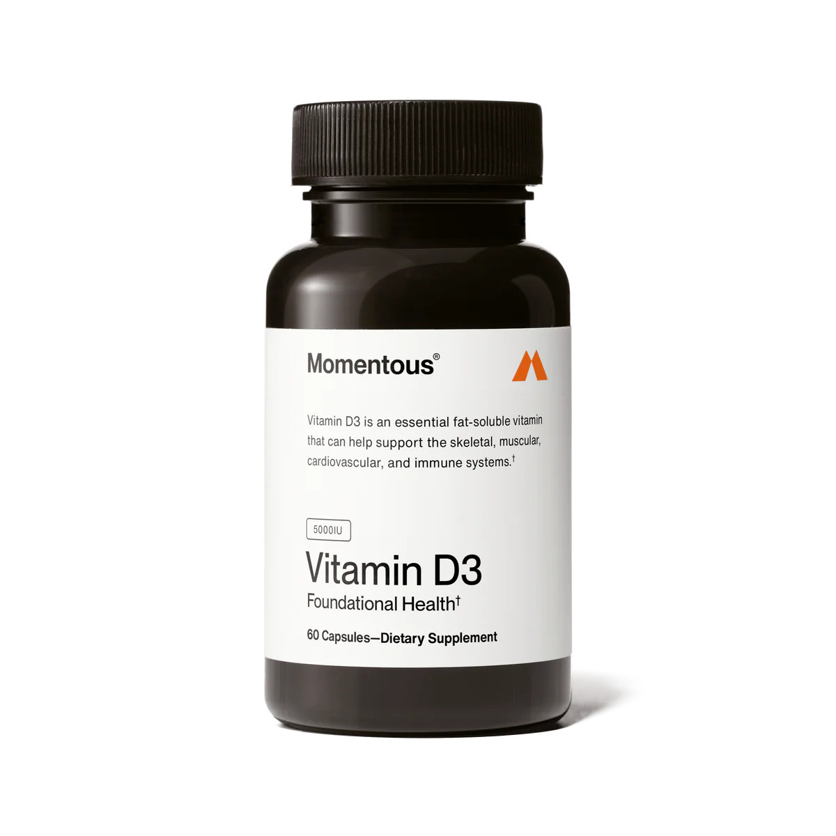 Vegan Vitamin D3 5000 IU Supplement - NSF Certified | Momentous