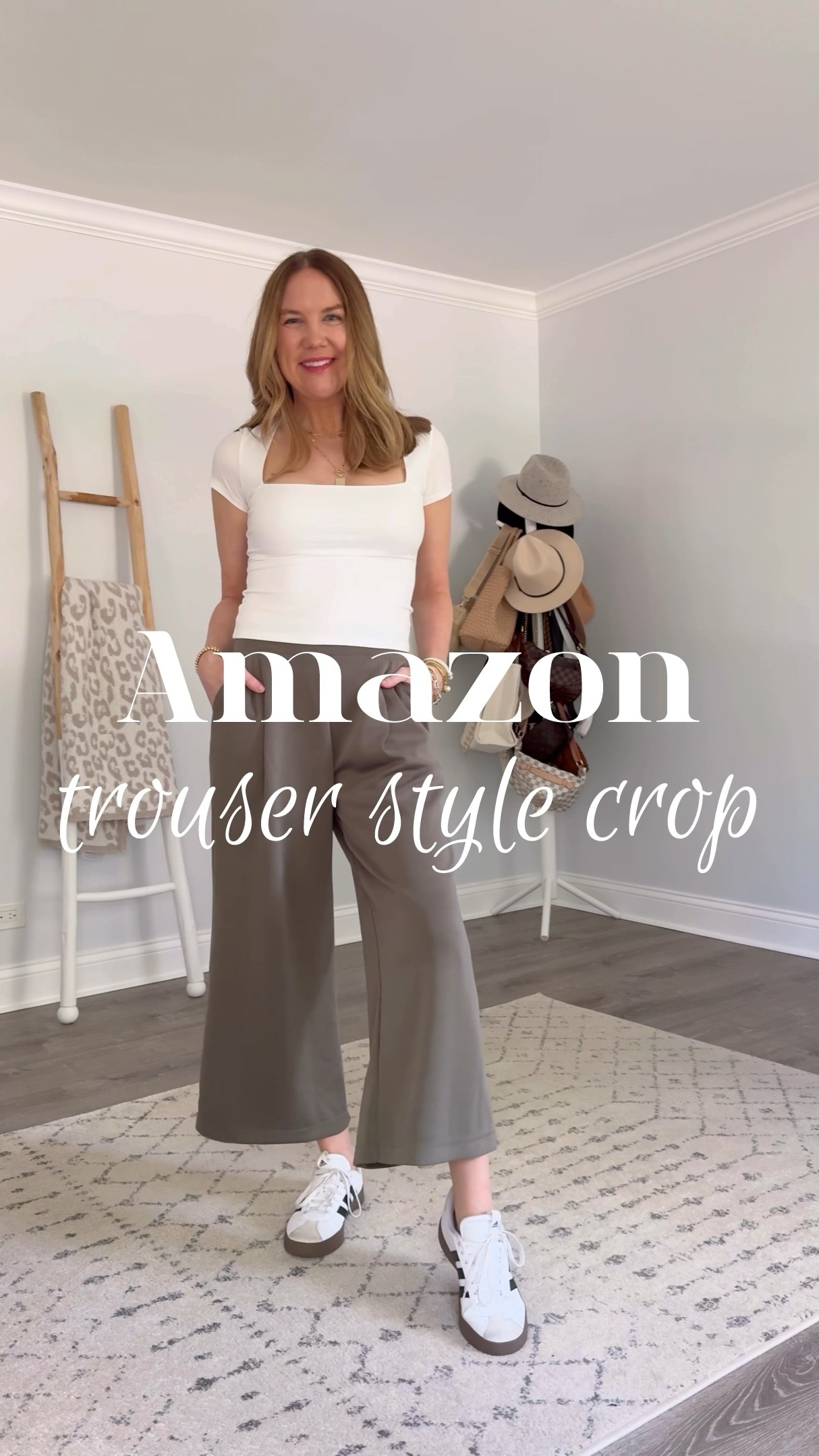 Our favorite trouser style lounge pants now come in a crop length! Wear them for athleisure, as an elevated casual outfit, or even dress them up for the work place. They are super soft and lightweight and excellent quality. For reference, I’m 5’7” and  about 135lbs and I’m wearing a size medium but could have done a small.

Prime day 2024, Amazon fashion finds 2024, Amazon outfit, elevated casual outfit, travel outfit, airport outfit, work from home outfit, workwear, look for less, designer inspired, cute and comfy, style over 40

#LTKOver40 #LTKVideo #LTKActive