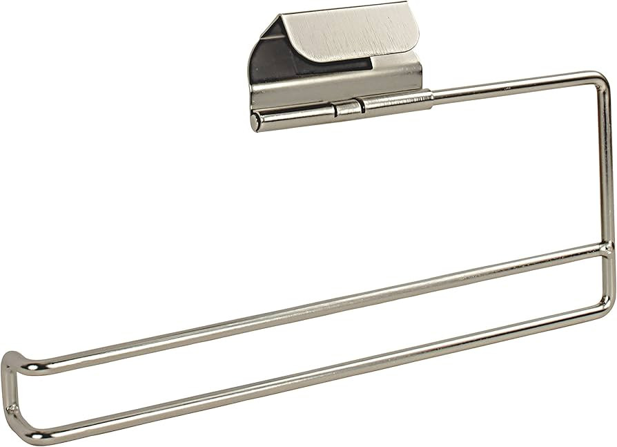 Spectrum Diversified OTC/OTD Paper Towel Holder, 5"H x 11-3/4"W x 1-5/8"D, Brushed Nickel | Amazon (US)