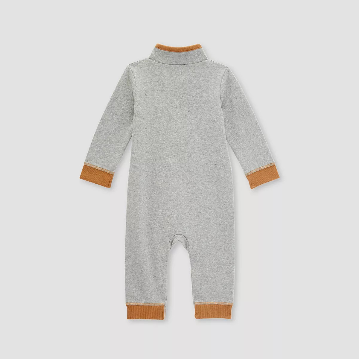 Burt's Bees Baby® Baby Boys' French Terry Collard Jumpsuit | Target