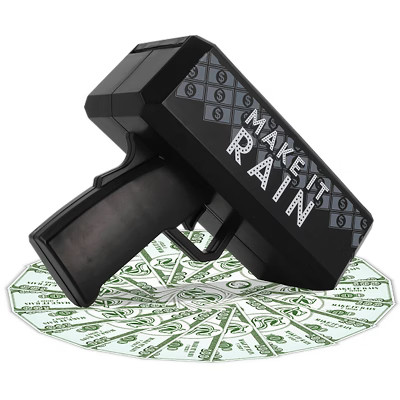 Make It Rain Money Maker: NPW Multicolor Money Gun Shooter Toy, 101 Pieces, Ages 5+ | Target