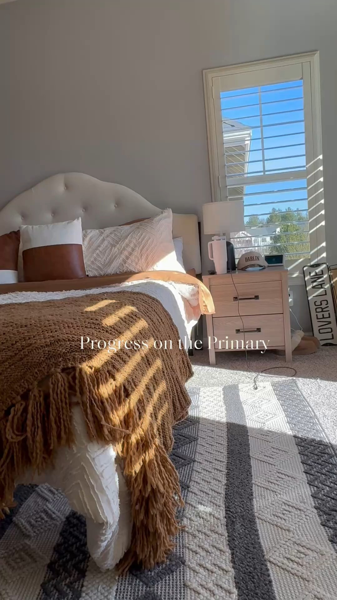 Progress on the primary bedroom 

#LTKSaleAlert #LTKFindsUnder100 #LTKHome