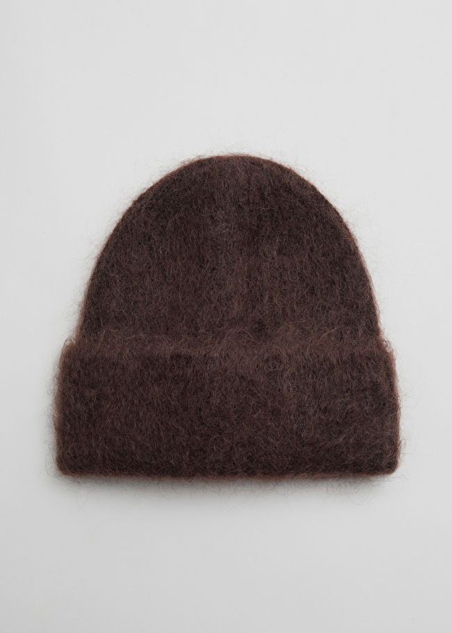 Brushed Mohair-Blend Beanie | & Other Stories US