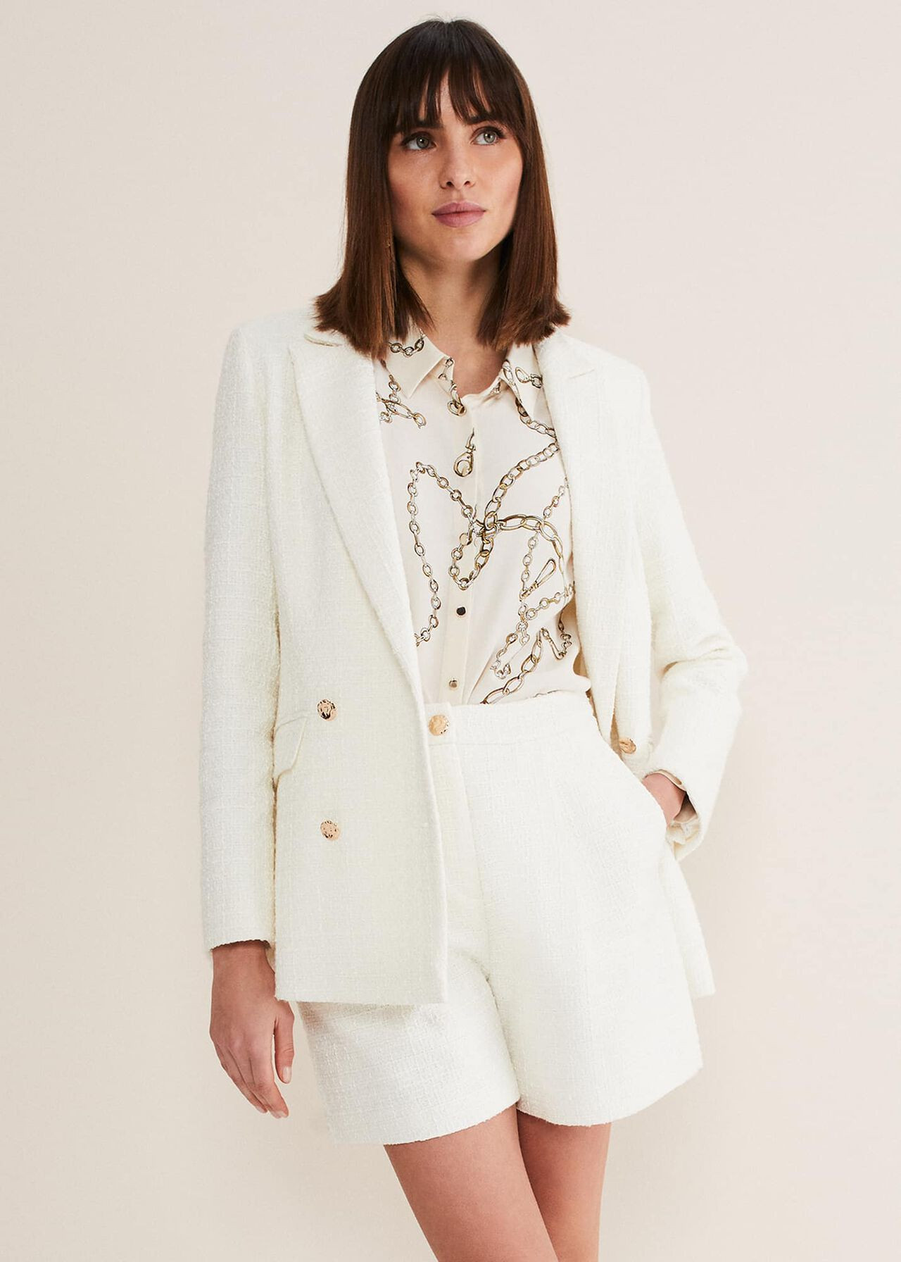 Auden Cream Blazer | Phase Eight (UK)