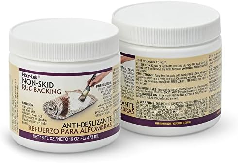Environmental Technology Fiber-Lok Non-skid Backing (16 oz) Anti-Slip Natural Rubber Coating for ... | Amazon (US)
