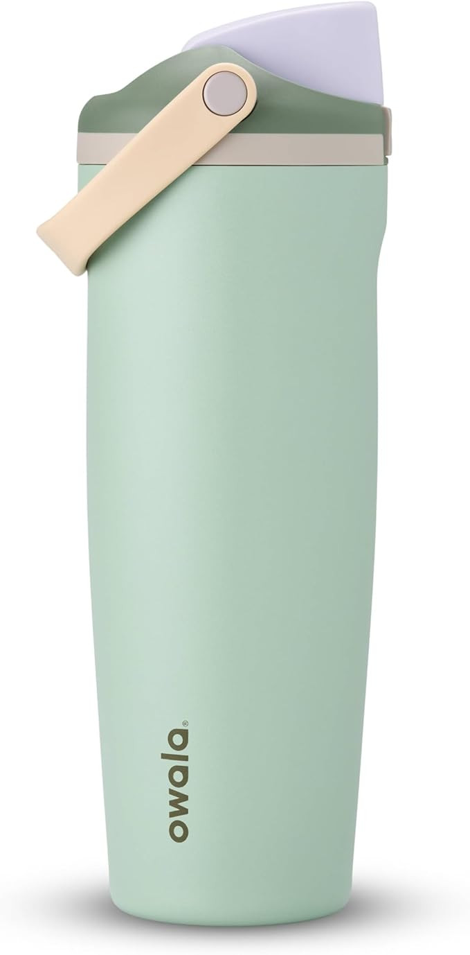 Owala FreeSip Sway - Stainless Steel - 30-oz. - Green (Eucalyptus) | Amazon (US)