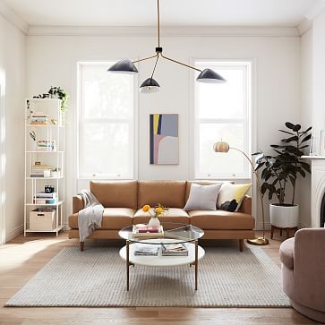 Haven Loft Leather Sofa | West Elm (US)