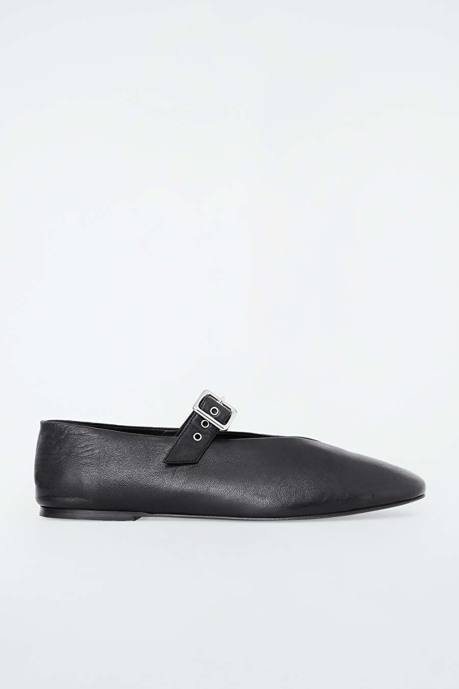 BUCKLED BALLET FLATS - BLACK - COS | COS UK