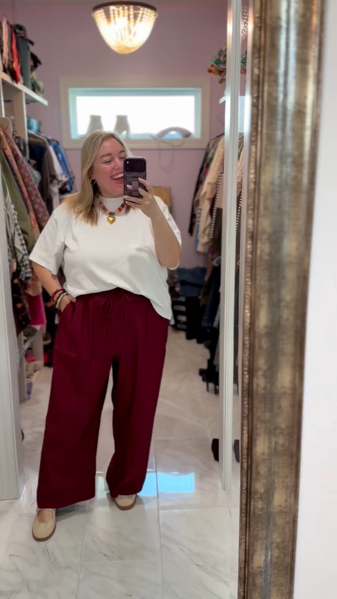 The Sunday fit is so cool girl coded. I love it so much! I’m in the 2X in the pants, but they run generous. I could have sized down one. I’m in the 20/22 in the top and you can save 35% with code OLIVIAULLA.

#LTKootd #LTKPlusSize #LTKSaleAlert
