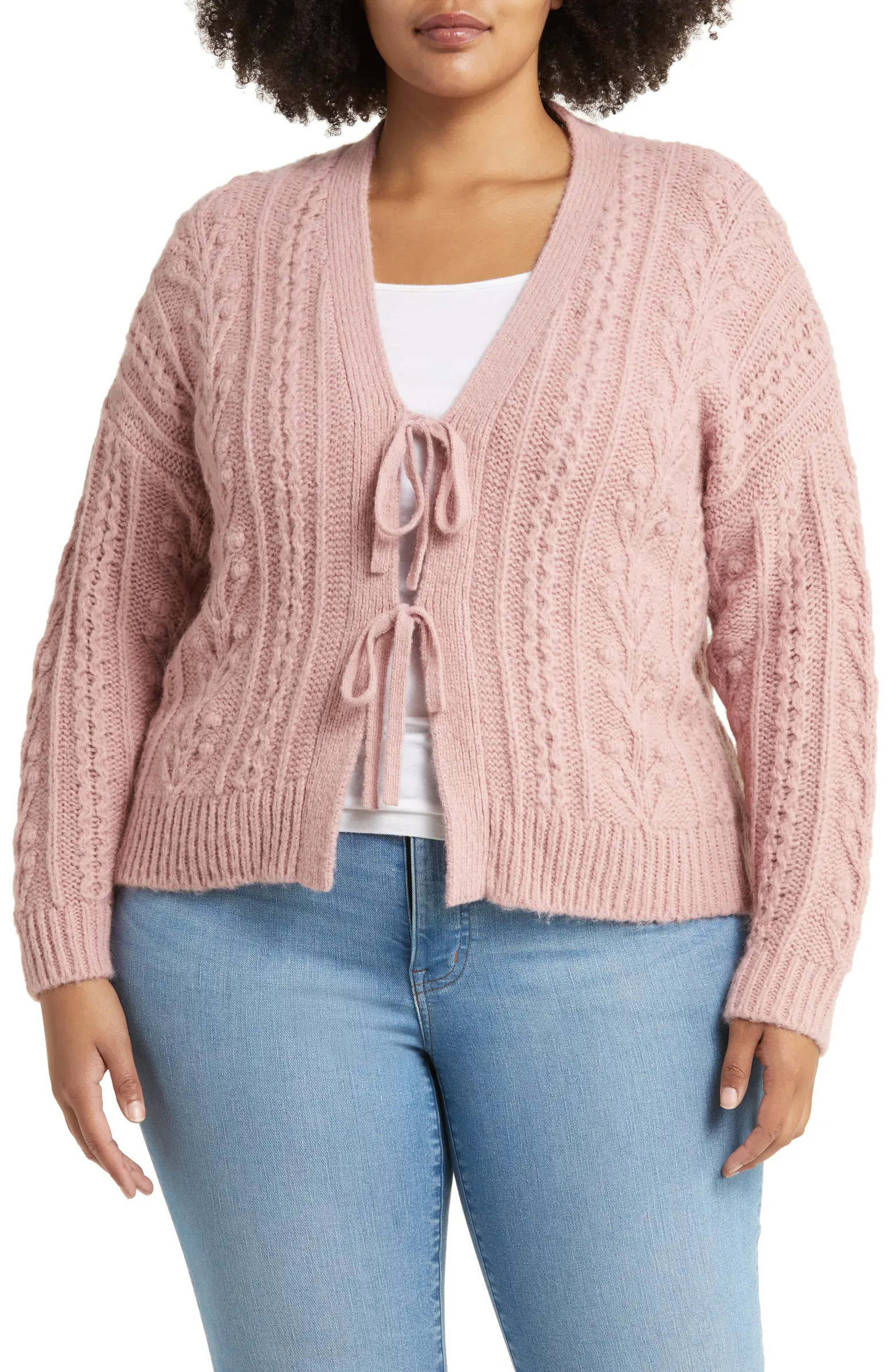 Tie Front Cardigan Sweater | Nordstrom