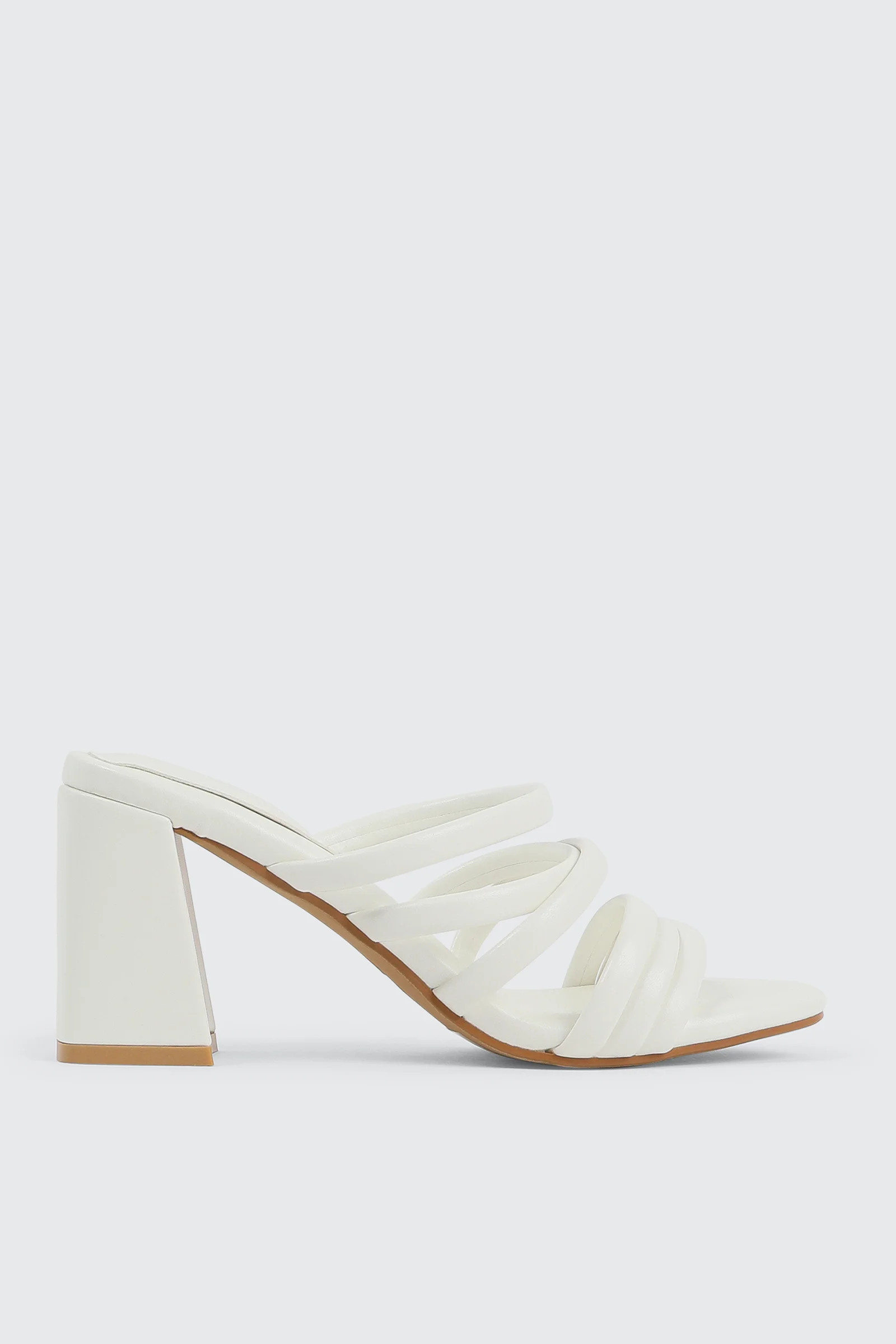 Flare Heel Strappy Sandals | Ardene