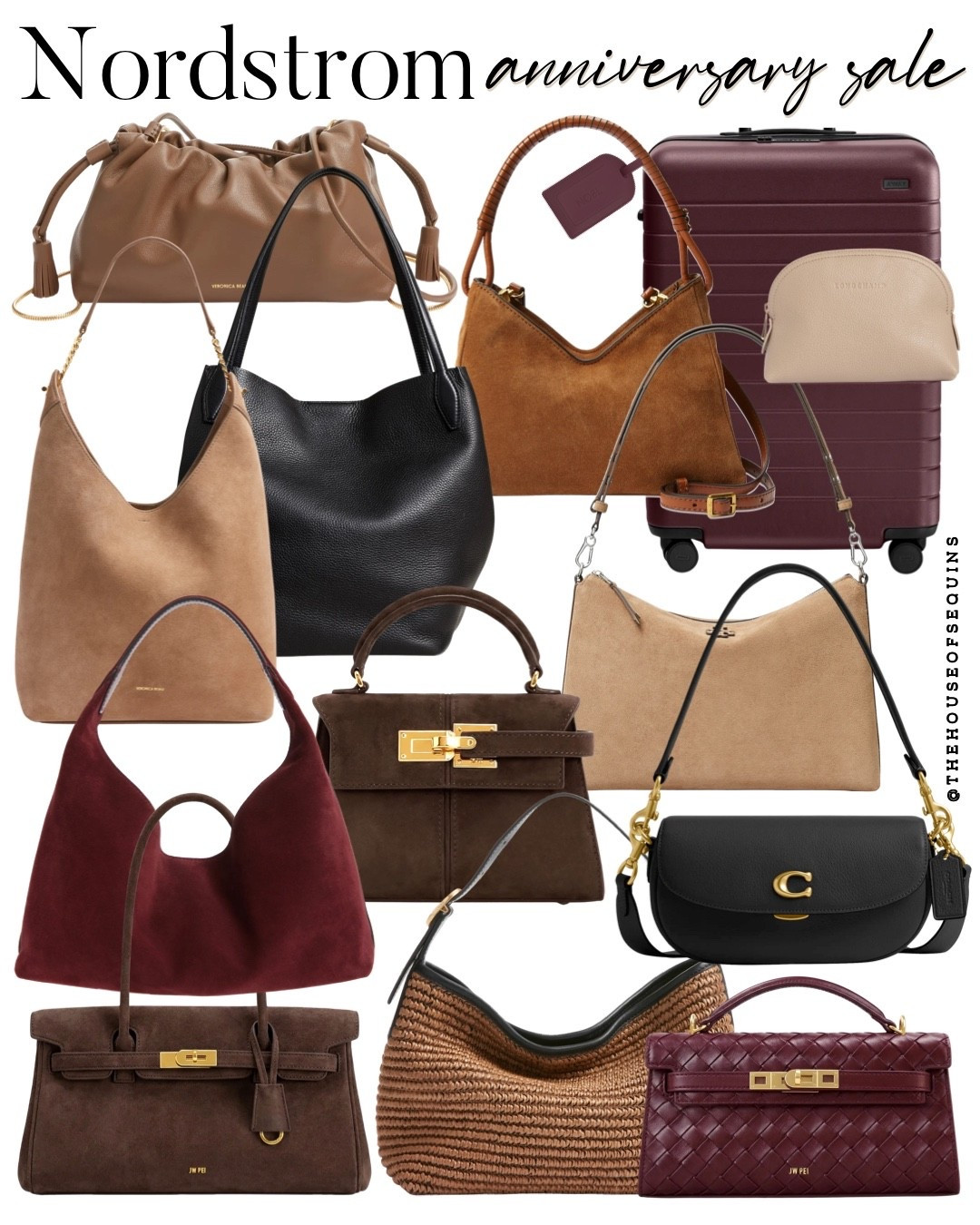 Shop Nordstrom Anniversary Sale designer bags! Coach, Tory Burch, Madewell, JW Pei, Vince, Veronica Beard, Staud, Beis Luggage, Delsey luggage set, Longchamp and more!

#LTKSaleAlert

Comment SHOP below to receive a DM with the link to this post on my LTK ⬇ https://liketk.it/6hSb9

#LTKstorytime