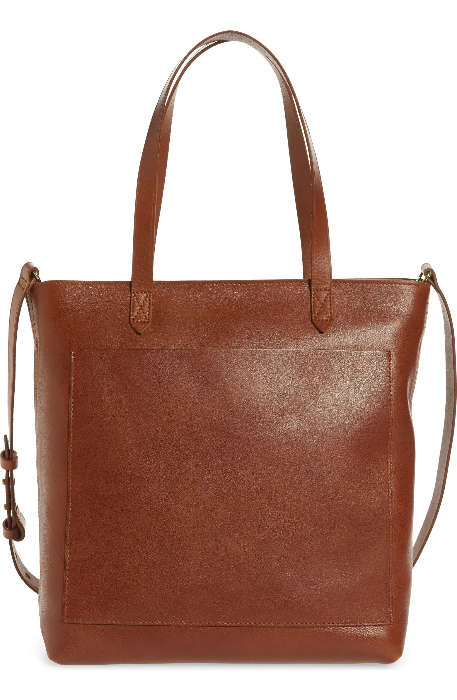 Madewell The Zip-Top Medium Transport Leather Tote | Nordstromrack | Nordstrom Rack