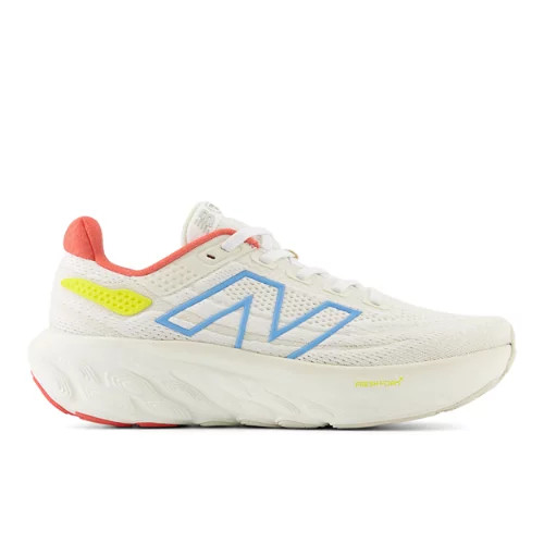 New Balance Women's Fresh Foam X 1080v13 Running Shoes - White/Blue/Red/Yellow (Size 10.5) | New Balance Athletics, Inc.