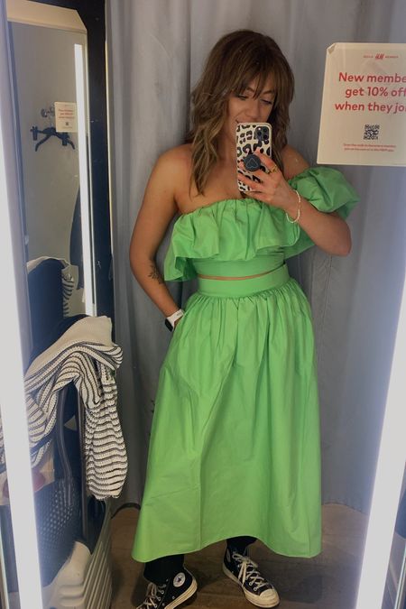 H&M green co-ord 💚💚 
