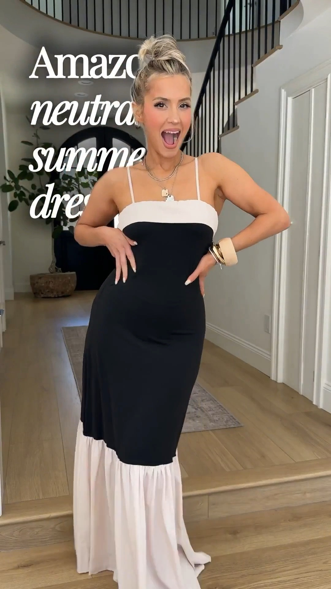 Amazon neutral summer dresses 🖤💫 wearing small in everything!

#LTKgrwm #LTKootd #LTKU