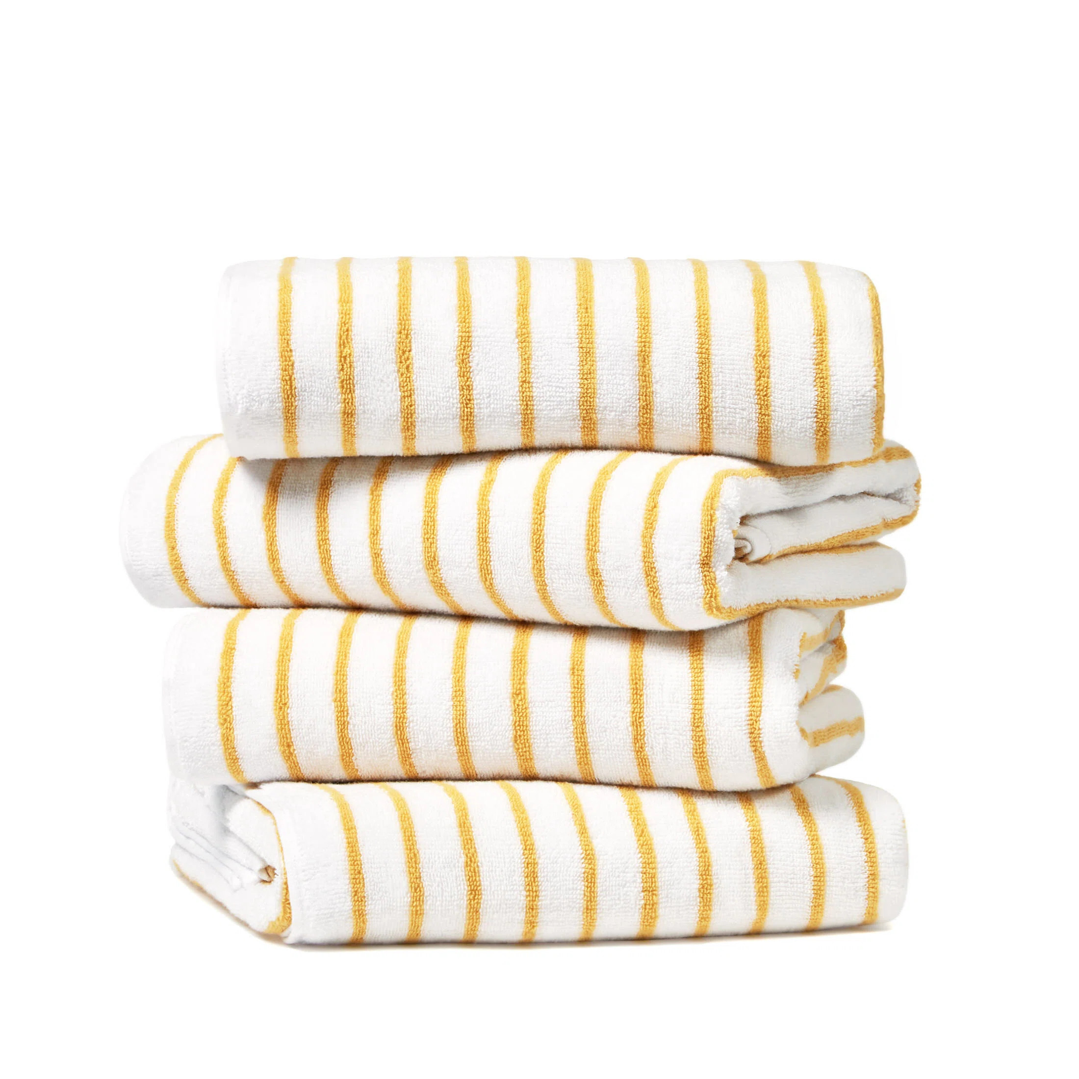100% Cotton Cabana Beach Towel (Set of 4) | Wayfair North America