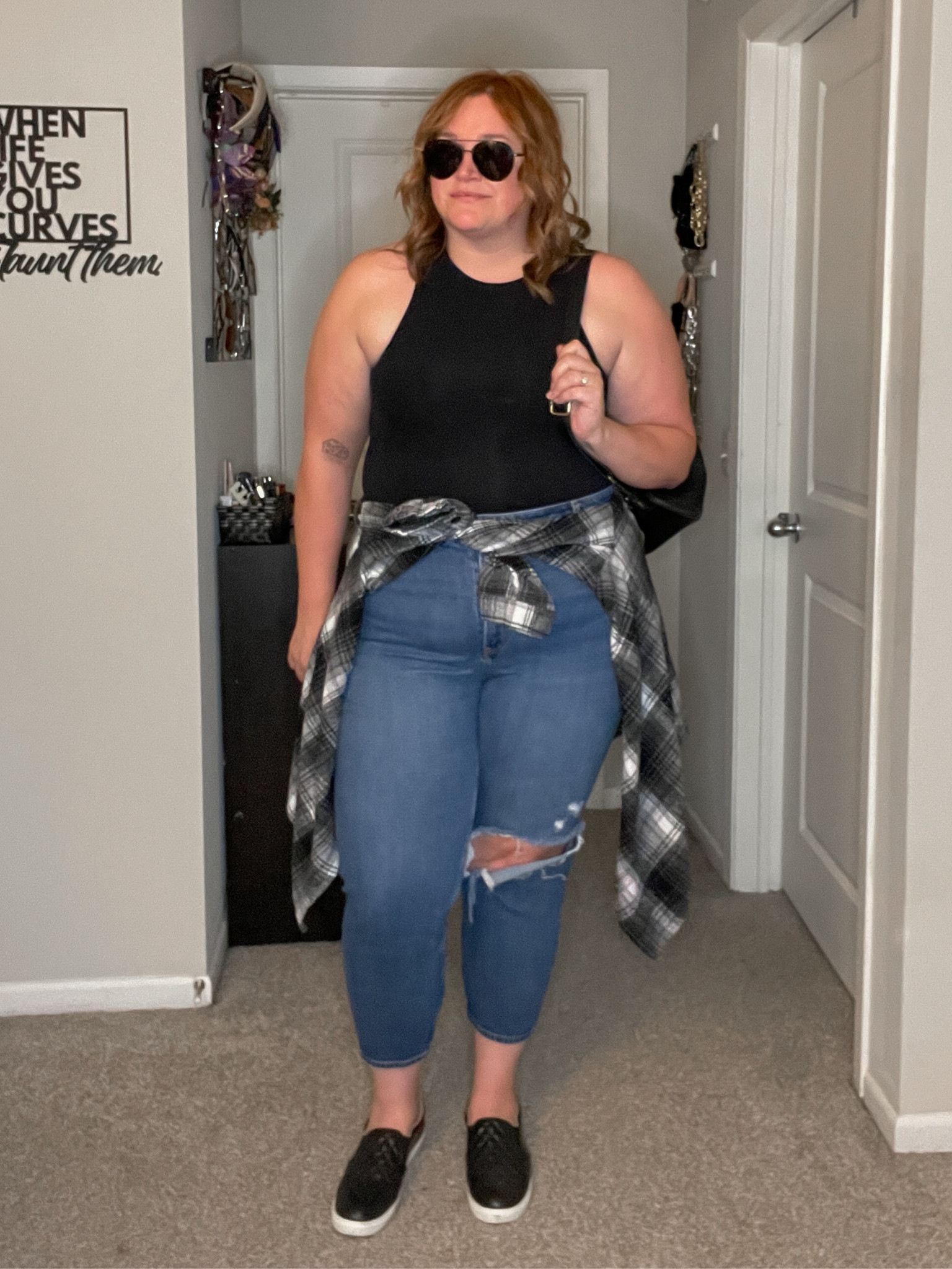 Effortless cool girl vibes for back to school at any age 😉 

I’m a pear shaped plus size 16/18 top and 18/20 bottom.

#LTKPlusSize #LTKMidsize #LTKxAF