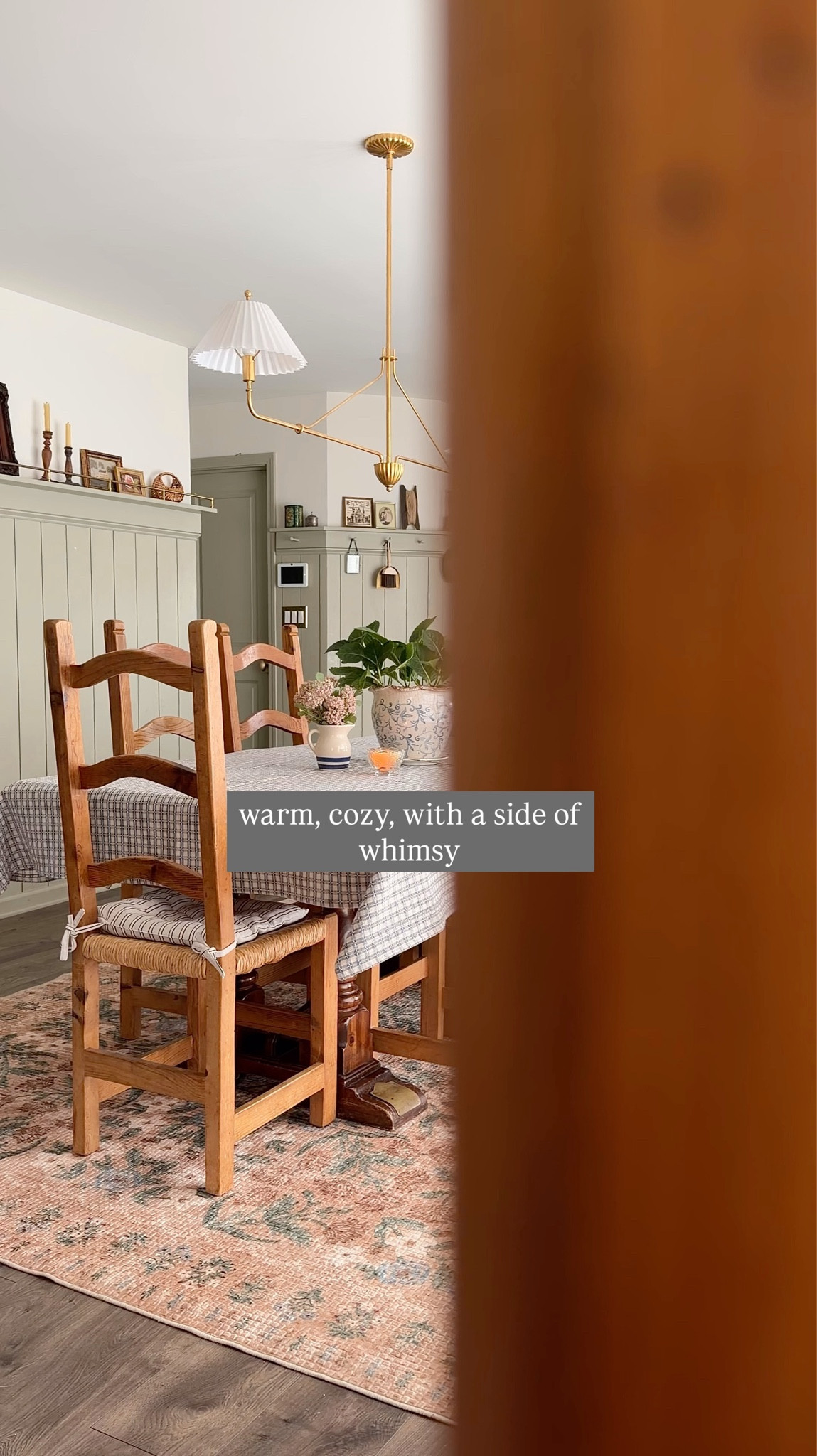 A soft vintage inspired floral from @riflepaperco x @loloirugs that adds warmth, a little pattern, and that collected cottage feel I’m always after. 

The Orchard is machine washable and perfect for high traffic areas. I have the Sand/Multi color  

#LTKHome #LTKSaleAlert