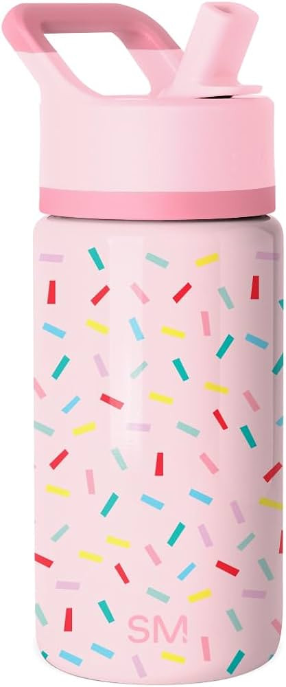 Simple Modern Kids Summit Water Bottle with Straw Lid | 14oz Stainless Steel Cup Insulated Tumble... | Amazon (US)