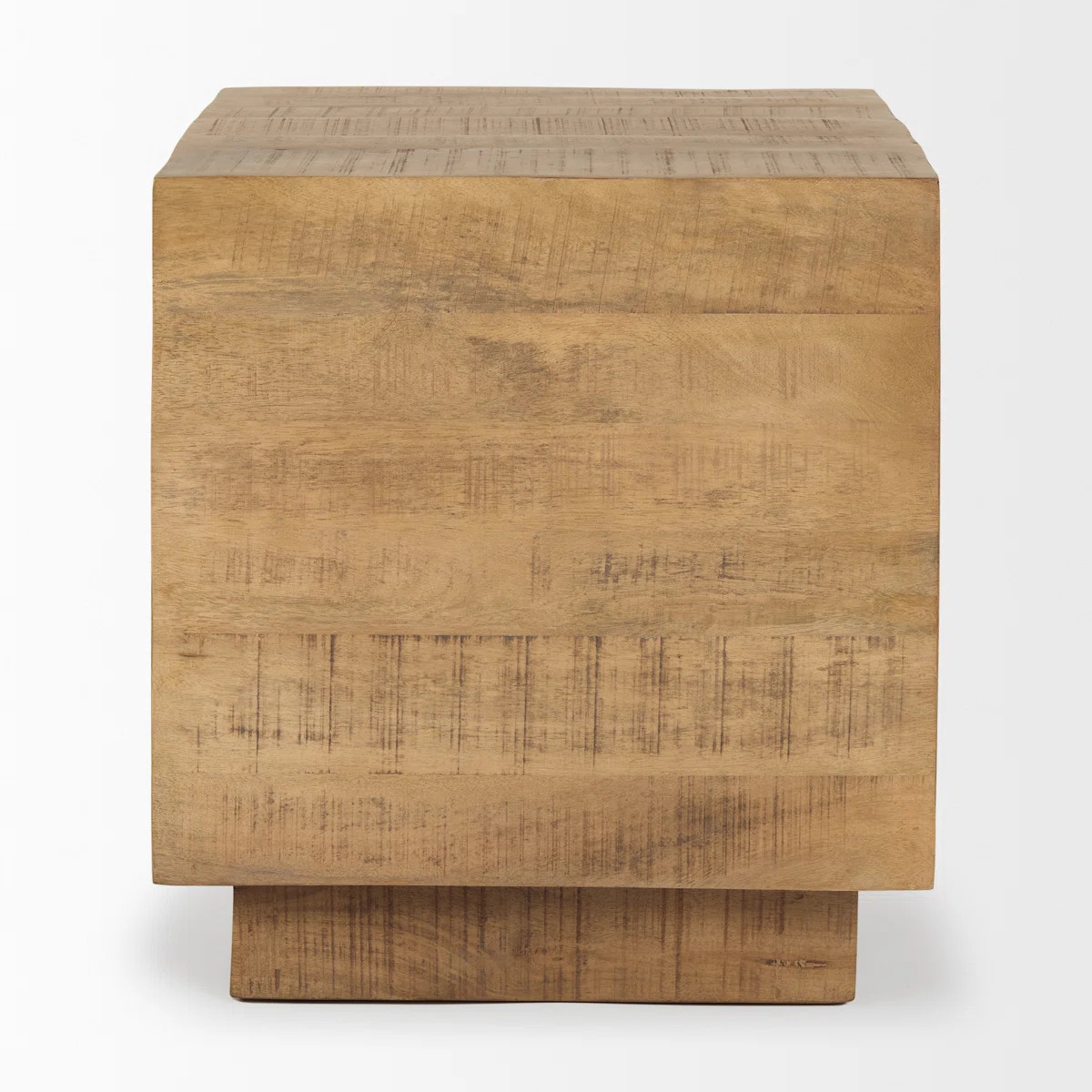 Stalbridge Solid Wood Block End Table | Wayfair North America