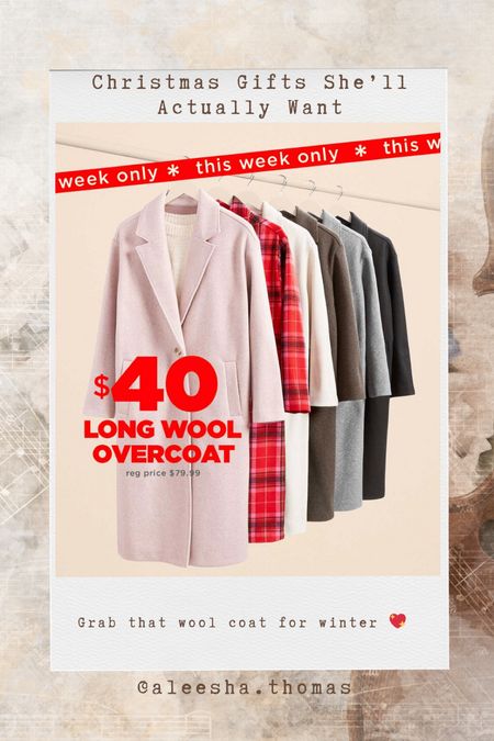 $40 wool coats on sale at Old Navy this week only!

#LTKGiftGuide #LTKHolidaySale #LTKfindsunder50