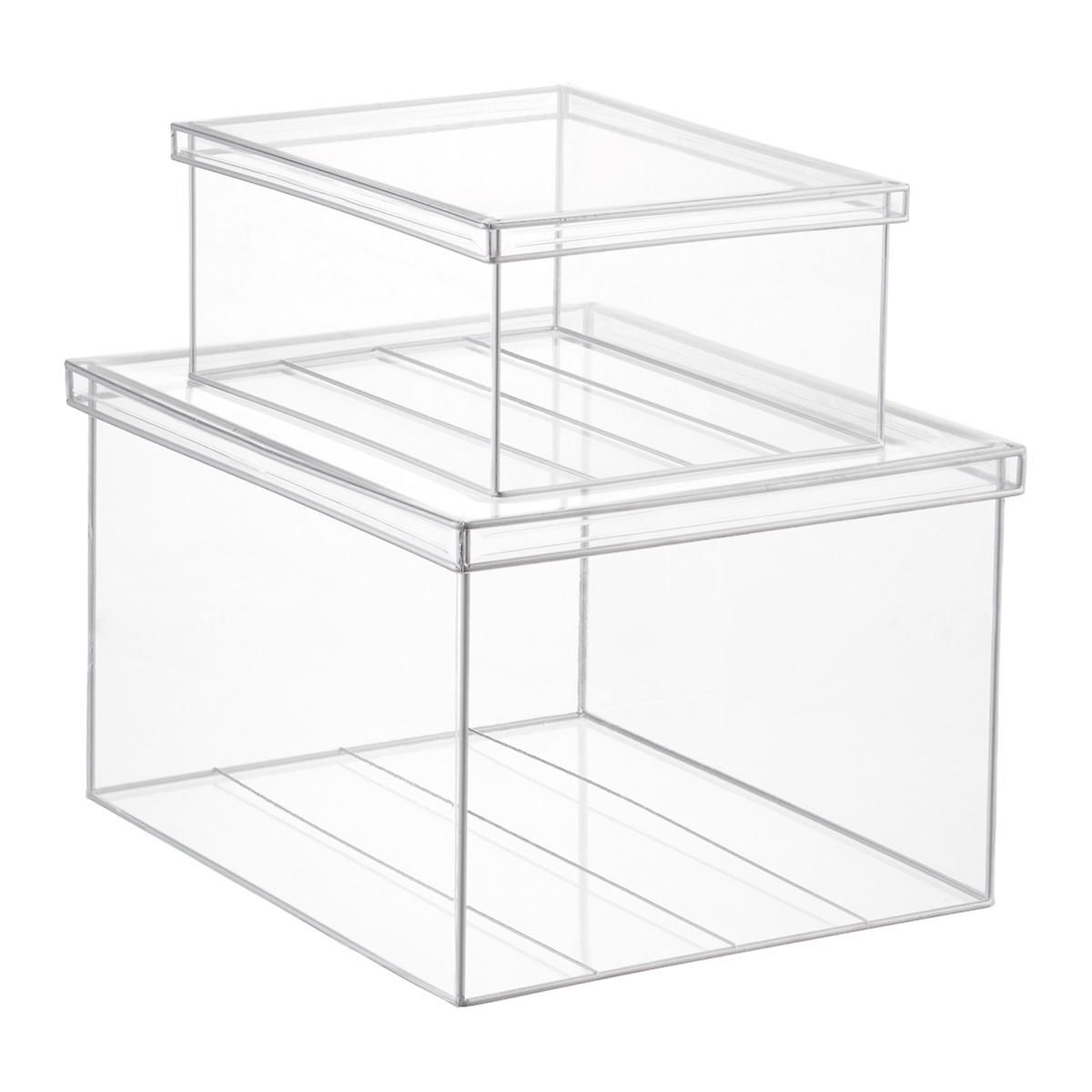 Medium Lookers Box Clear | The Container Store
