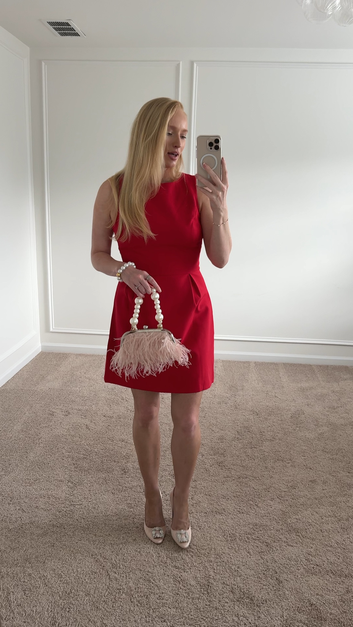 This red bow mini dress is such a cute option for a date night / Valentine’s Day! It runs small in the rib cage.. I sized up to a medium! It’s currently on sale for $62 

#LTKSaleAlert #LTKFindsUnder100 #LTKSeasonal