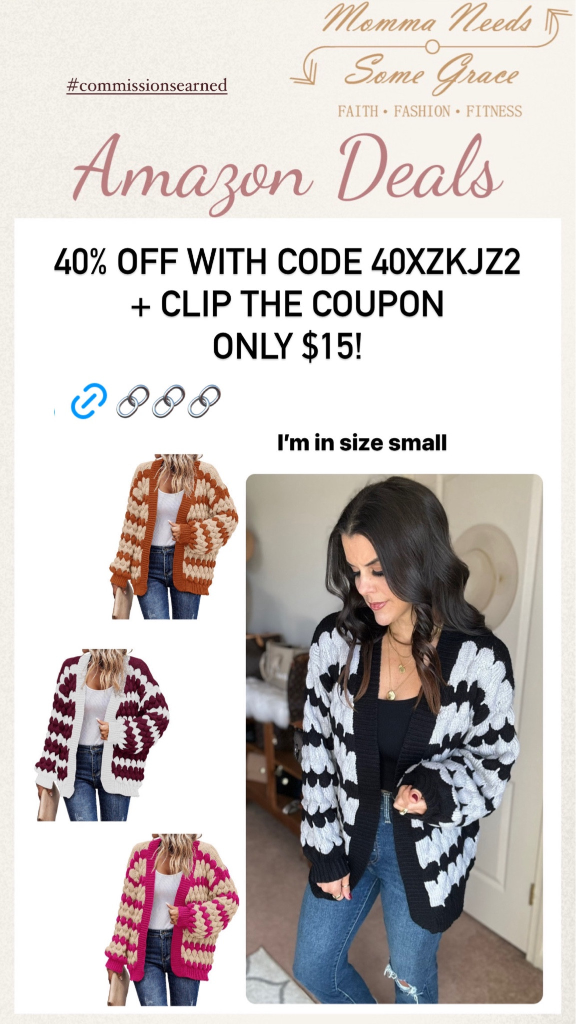 Sweater on promo for only $15! I’m in a size small

#LTKFindsUnder100 #LTKSaleAlert #LTKSeasonal