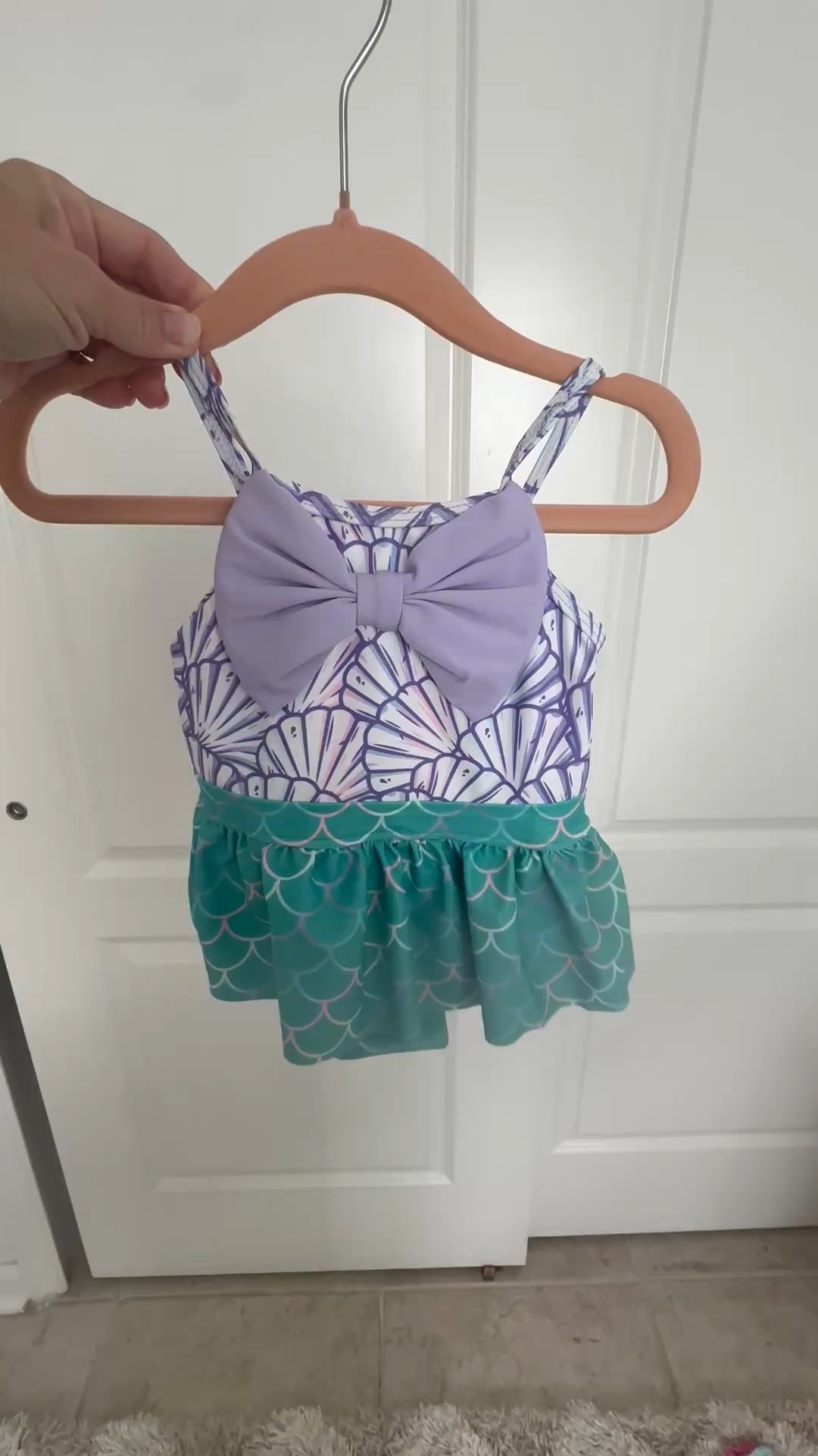 The cutest baby girl swimsuit! Little mermaid, Disney princess

Shimmer on top and bottom, cute bow detail. Does not have button snaps , comes in other princess styles 

#LTKKids #LTKBaby #LTKSeasonal