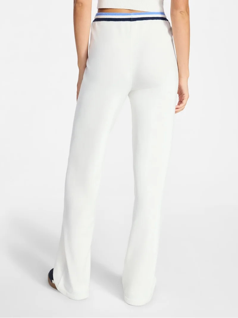 No Boundaries Wide Leg Sweater Pants, 31'' Inseam, Women's XXS-XXL | Walmart (US)