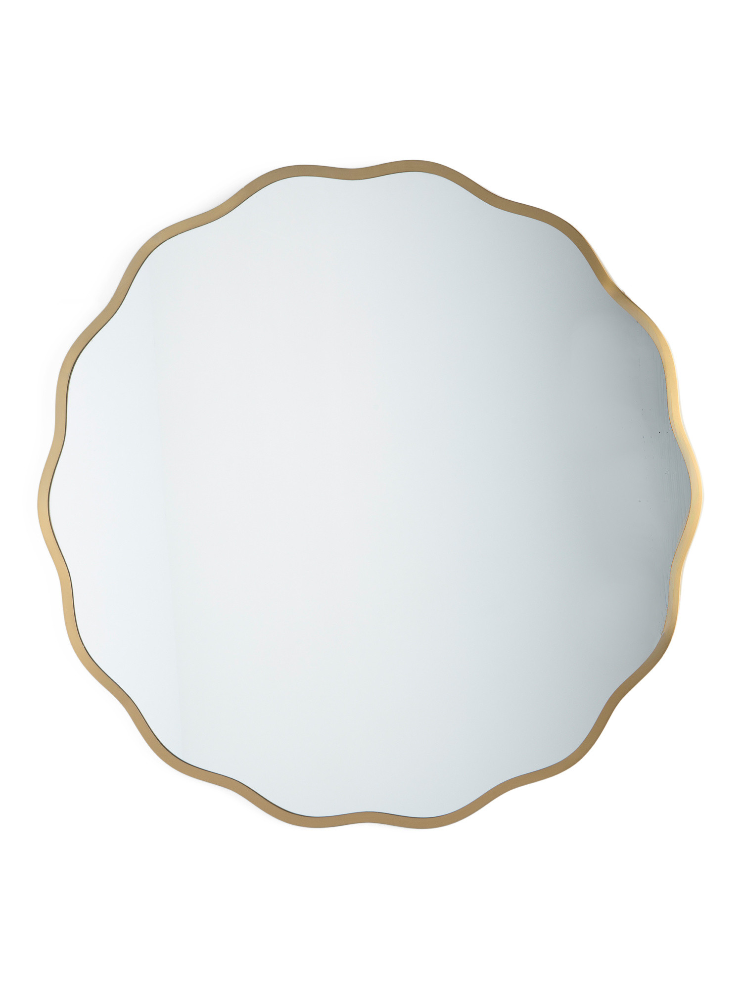 36in Wavy Metal Wall Mirror | Pillows & Decor | Marshalls | Marshalls