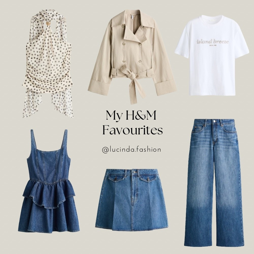 My H&M Favourites 🤍✨🦋

How gorgeous are these new in pieces from H&M I love these jeans and this cropped trench is gorgeous ✨

Jeans trench coat T-shirt polka dot top denim dress denim skirt 



#LTKeurope #LTKspring #LTKuk